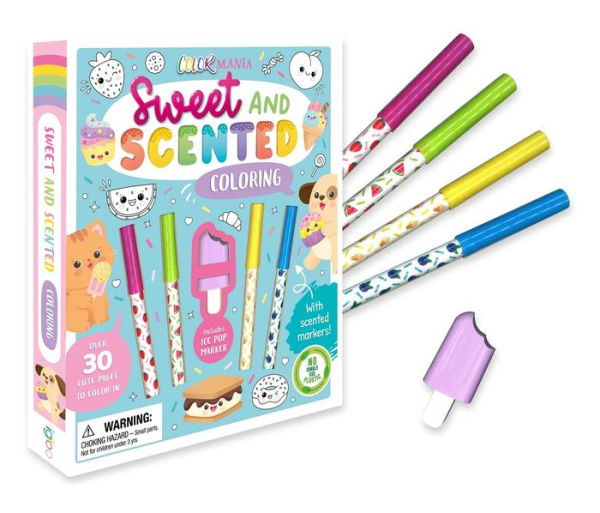 Colormania Sweet and Scented Coloring: with Scented Markers