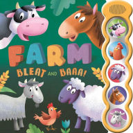 Free online books download read Farm Bleat and Baaa!: with 5 3D Sound Buttons ePub RTF MOBI