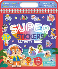 Title: Super Stickers Activity Book: with Over 100 Reusable Stickers!, Author: IglooBooks