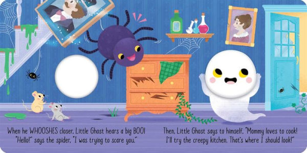 Little Ghost: A Finger Puppet Board Book