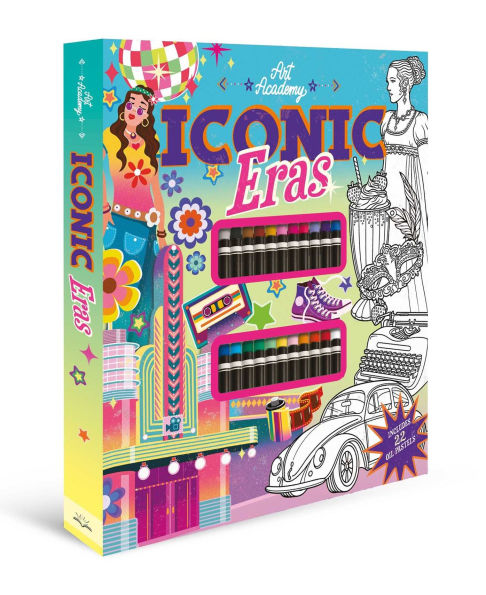 Art Academy Iconic Eras: Color Through the Decades with Oil Pastels