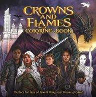 Title: Crowns and Flames Coloring Book: Perfect for Fans of Fourth Wing & Throne of Glass, Author: IglooBooks