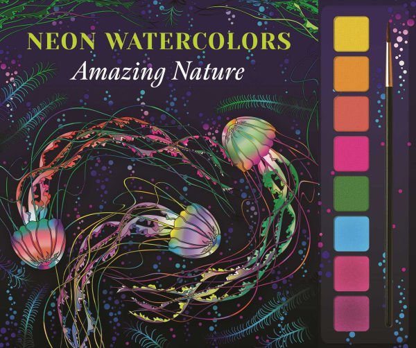 Neon Watercolors Amazing Nature