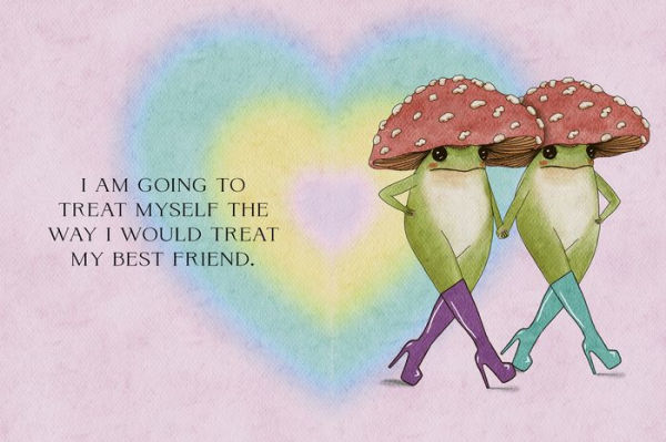 The Little Frog's Guide to Self-Care: Affirmations, Self-Love and Life Lessons According to the Internet's Beloved Mushroom Frog