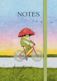 Title: The Little Frog Notebook: A Beautiful 160-Page Lined Notebook Featuring the Internet's Beloved Mushroom Frog, from the Artist Maybell Eequay