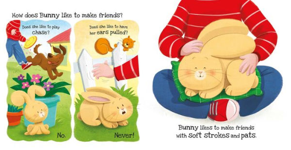 What Does Bunny Like?: Touch & Feel Board Book