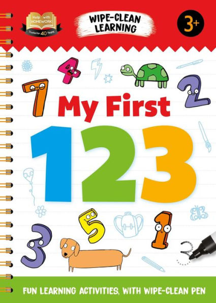 Help with Homework My First 123: Fun Learning Activities with Wipe-Clean Pen