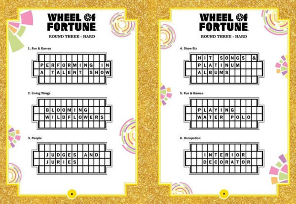 Wheel of Fortune Game Tin: with Official Wheel of Fortune Wheel Spinner and Tons of Puzzles!