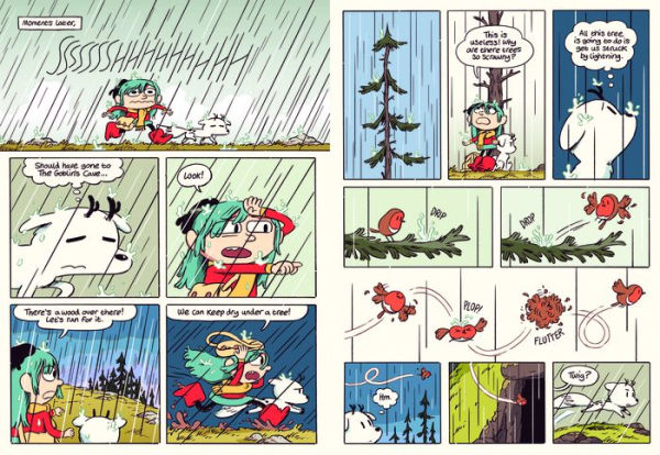 Hilda and Twig: Hide from the Rain