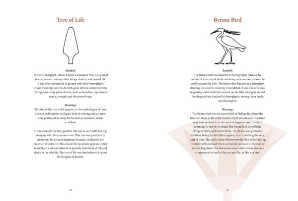 Ancient Egyptian Hieroglyphs Illustrated: A Formal Writing System Used in Ancient Egypt