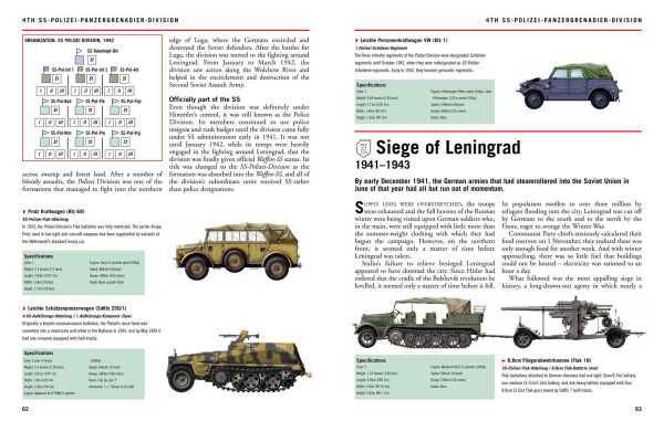 Waffen-SS Divisions 1939-45: Tanks, Self-Propelled Guns, Armoured Cars