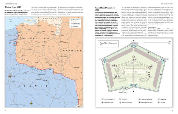 World War I Illustrated Atlas: Campaigns, Battles & Weapons from 1914-1918