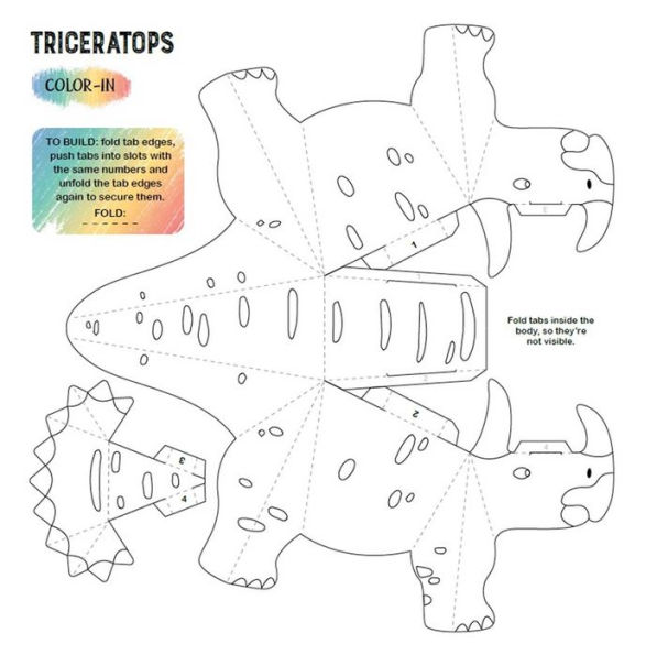 Scratch & Build: Dinosaur Models: Scratch Art Activity Book