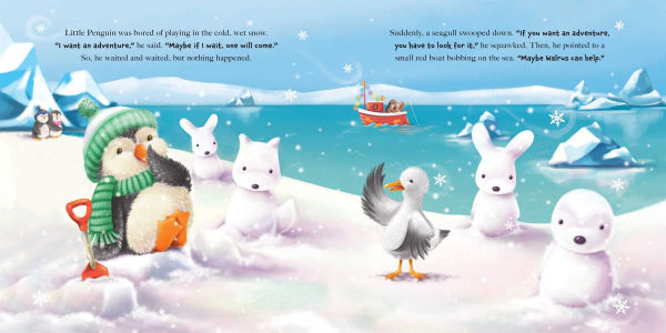 Little Penguin's Big Adventure: Padded Board Book