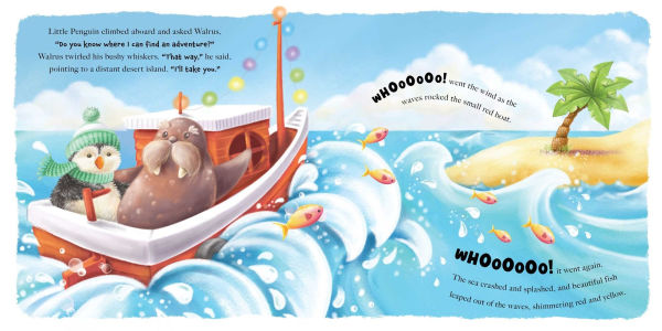 Little Penguin's Big Adventure: Padded Board Book