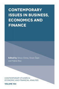 Title: Contemporary Issues in Business, Economics and Finance, Author: Simon Grima