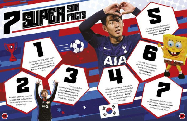 : We Love Son Heung-Min: A guide to the soccer superstar:  9781839350429: Stead, Emily: Books