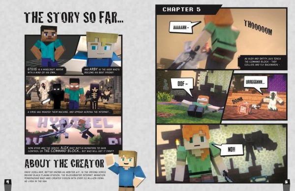 Going Viral Part 2: Minecraft Graphic Novel (Independent & Unofficial): The conclusion to the mindbending graphic novel adventure!