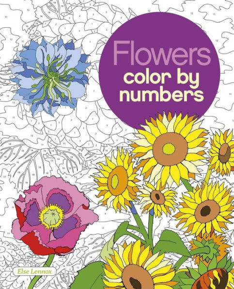 Flowers Color by Numbers