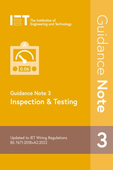 Guidance Note 3: Inspection & Testing