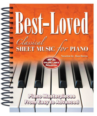 Best Loved Classical Sheet Music For Piano From Easy To Advanced By Alan Brown Other Format Barnes Noble