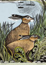 Alternative view 2 of Angela Harding Rathlin Hares 500 Piece Jigsaw Puzzle