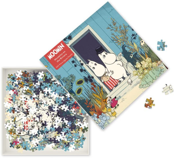 Adult Jigsaw Puzzle Moomins on the Riviera (500 pieces)