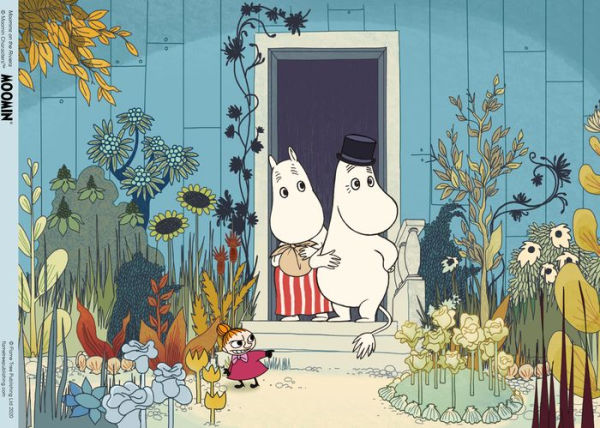 Adult Jigsaw Puzzle Moomins on the Riviera (500 pieces)