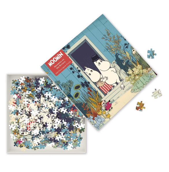 Adult Jigsaw Puzzle Moomins on the Riviera (500 pieces)