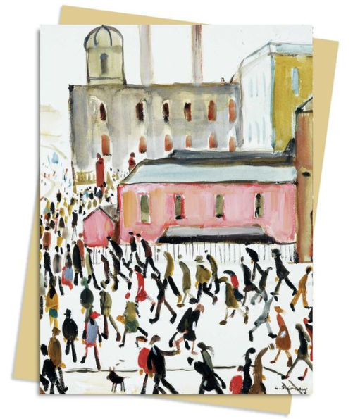 L.S. Lowry: Going to Work Greeting Card Pack: Pack of 6