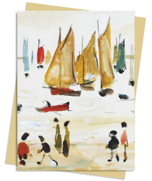 L.S. Lowry: Yachts Greeting Card Pack: Pack of 6
