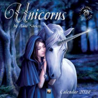 Download ebooks for free pdf format Unicorns by Anne Stokes Wall Calendar 2022 (Art Calendar) by  9781839645112