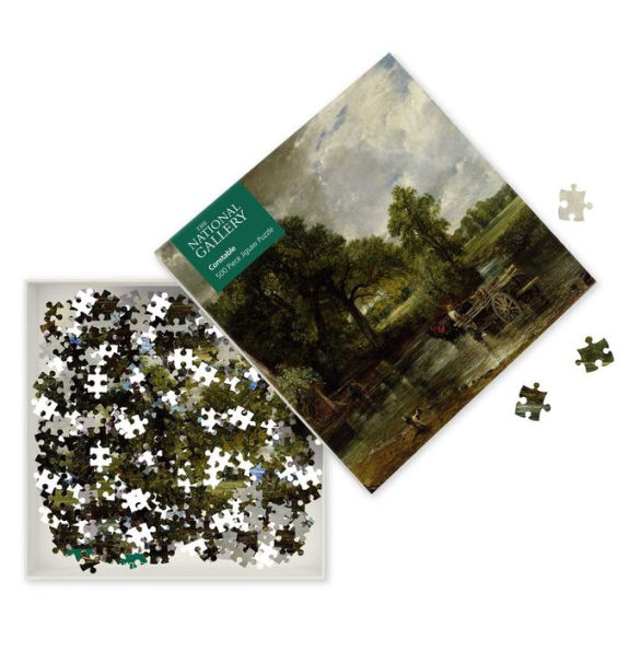 Adult Jigsaw Puzzle National Gallery: John Constable: The Hay Wain (500 pieces): 500-Piece Jigsaw Puzzles