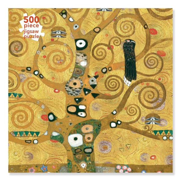 Adult Jigsaw Puzzle Gustav Klimt: The Tree of Life (500 pieces): 500-Piece Jigsaw Puzzles