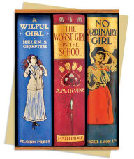 Title: Bodleian: Book Spines Great Girls Greeting Card Pack: Pack of 6, Author: Flame Tree Studio