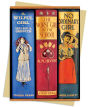 Bodleian: Book Spines Great Girls Greeting Card Pack: Pack of 6