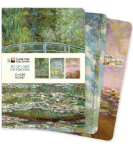 Title: Claude Monet Set of 3 Midi Notebooks, Author: Flame Tree Studio