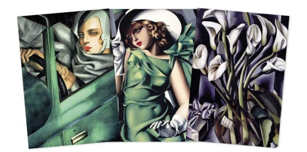 Tamara de Lempicka Set of 3 Midi Notebooks