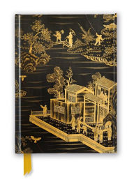 Title: Chinese Lacquer Black & Gold Screen (Foiled Journal), Author: Flame Tree Studio