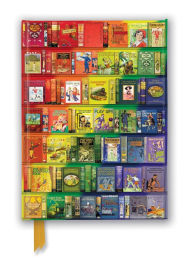 Title: Bodleian Library: Rainbow Shelves (Foiled Journal), Author: Flame Tree Studio