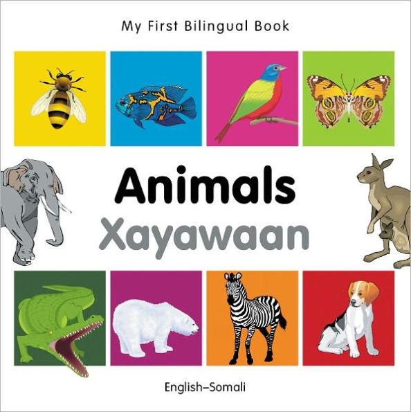 My First Bilingual Book-Animals (English-Somali)