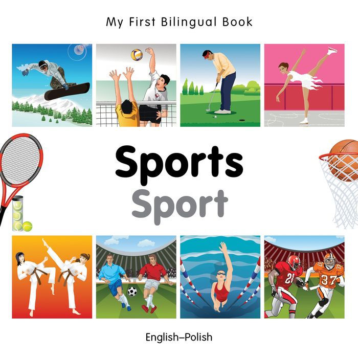 My First Bilingual Book-Sports (English-Polish)
