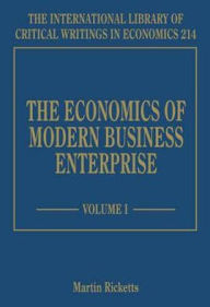Title: The Economics of Modern Business Enterprise, Author: Martin Ricketts