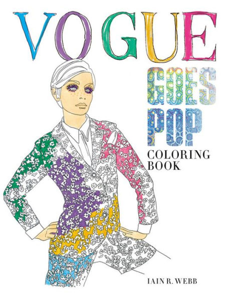 Vogue Goes Pop: Coloring Book