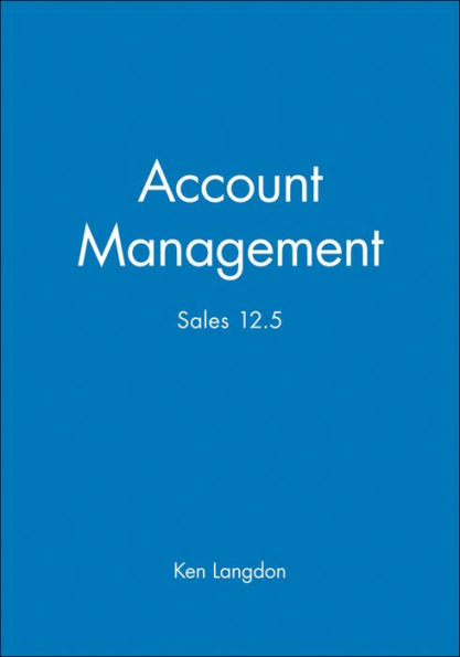 Account Management: Sales 12.5