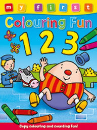 Title: My First Colouring Fun - 123, Author: Anna Award