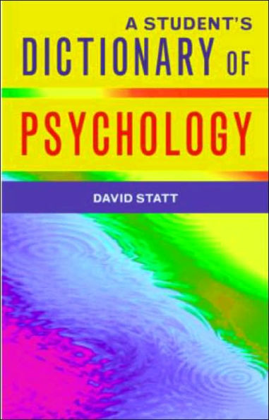 A Student's Dictionary of Psychology