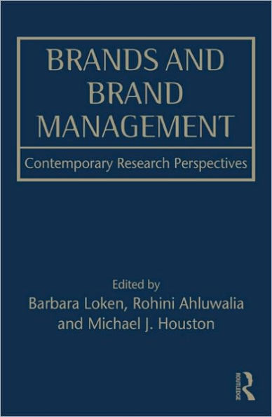 Brands and Brand Management: Contemporary Research Perspectives / Edition 1