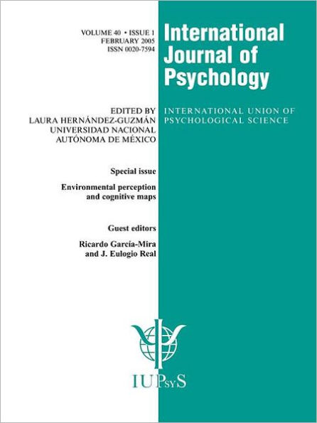 Environmental Perception and Cognitive Maps: A Special Issue of the International Journal of Psychology