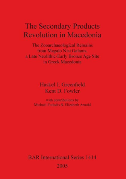 The Secondary Products Revolution in Macedonia BAR1414